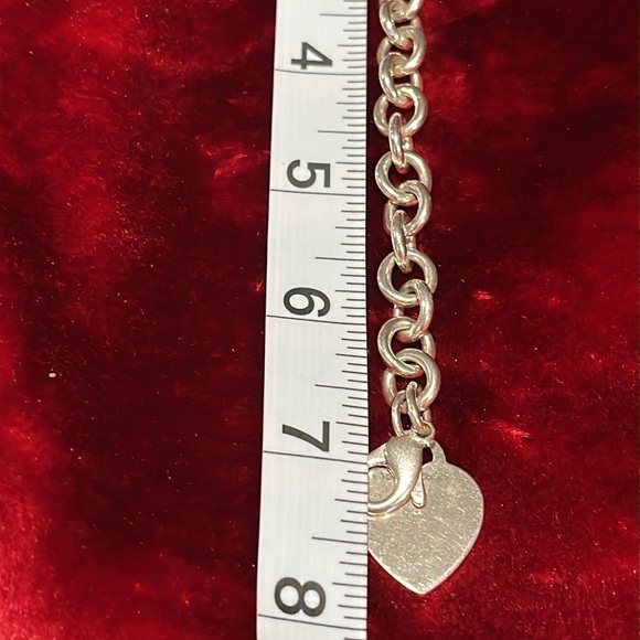 Tiffany & Co. Silver Heart Bracelet - Picture 14 of 14
